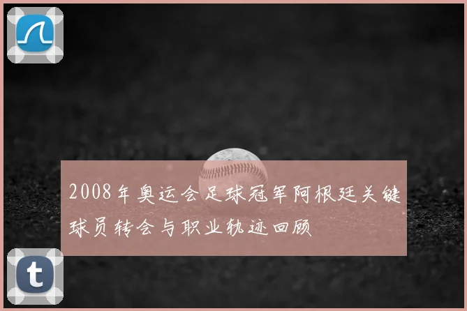 2008年奥运会足球冠军阿根廷关键球员转会与职业轨迹回顾
